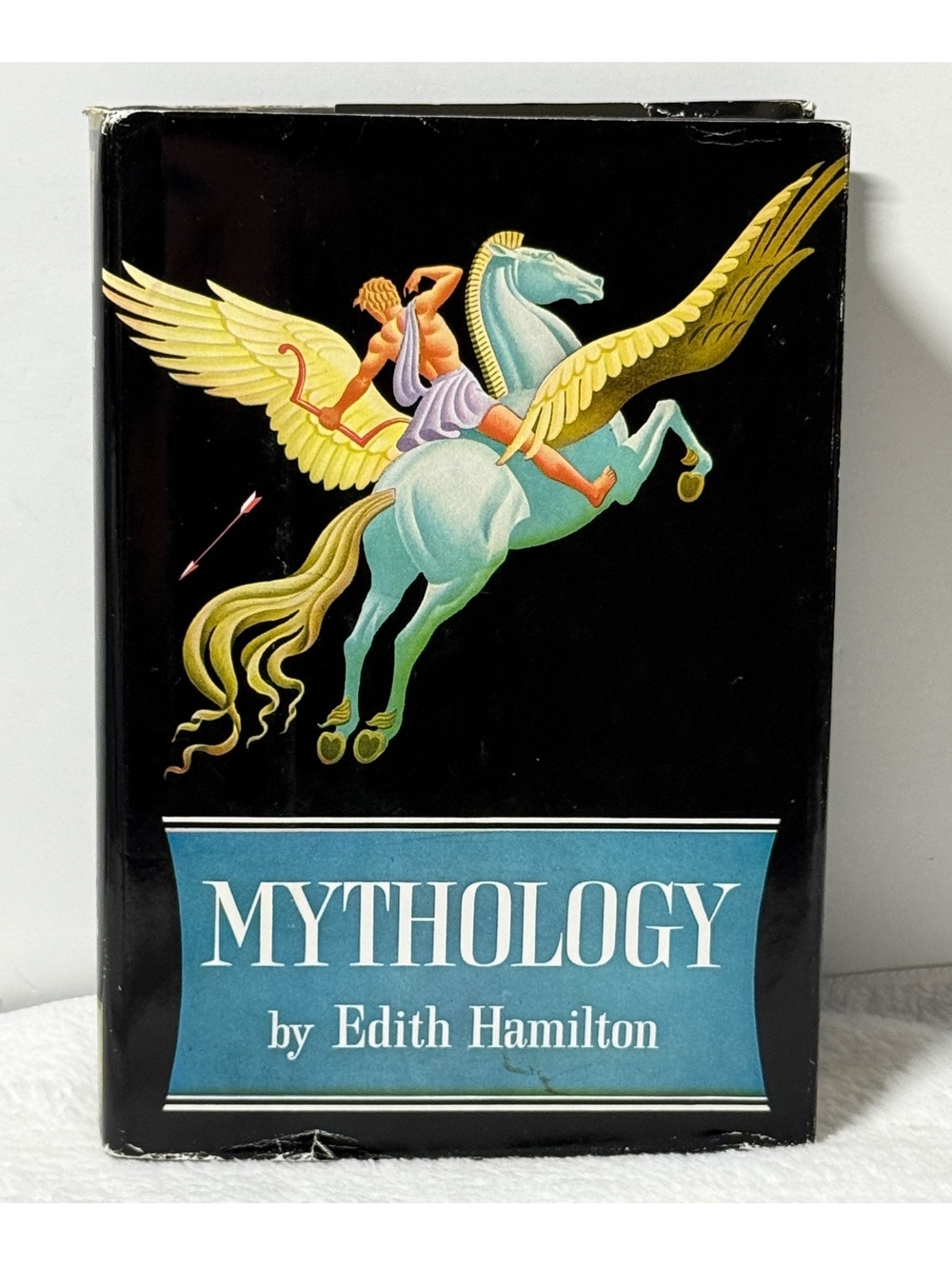 Edith Hamilton Mythology 1942 Hardcover Little Brown Steele Savage Illustrated